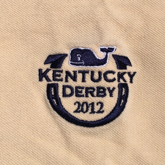 NWOT Kentucky Derby Polo Collared Shirt - Picture 2 of 3